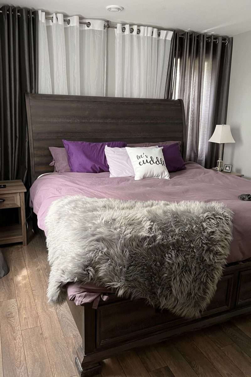 winter bedroom