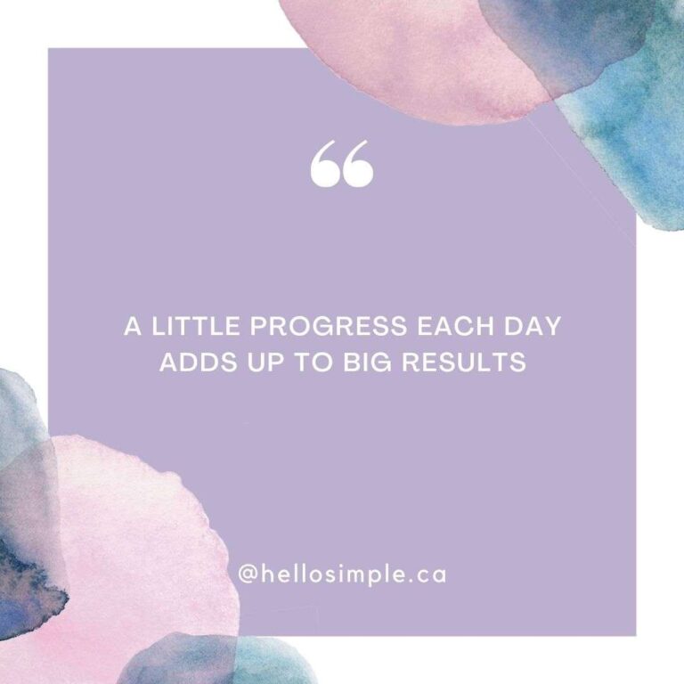A Little Progress