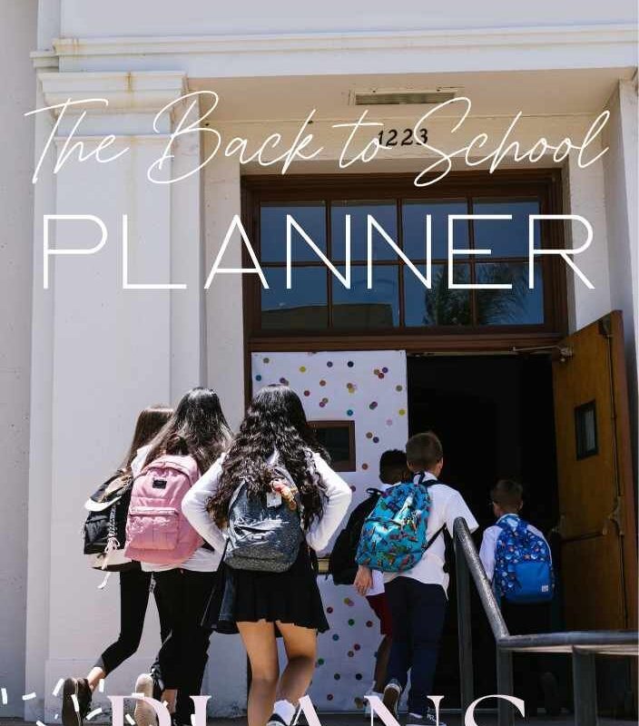 The Back to School Planner