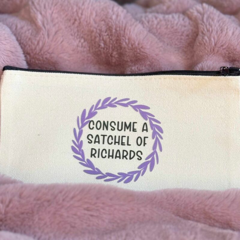 "Consume a Satchel of Richards" Pouch